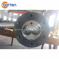 Screw extruder machine pvc pipe standard screw barrel